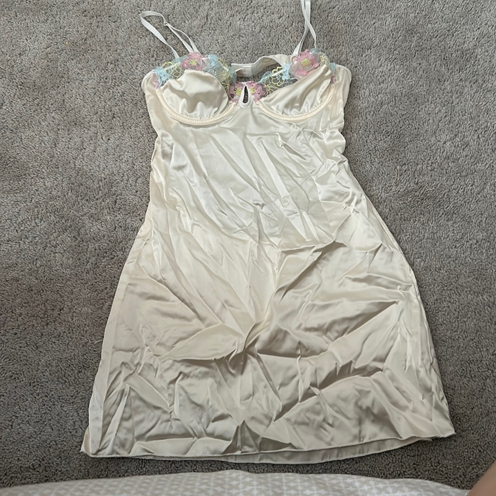 satin dress